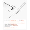 image:imageVEVOR Stainless Steel Wall Corner Protector 1 x 1 x 48 inch 10 Pack Metal Corner Guards 304 Stainless Steel Edge Trim 90Degree Angle for HomeOfficeCommercial Wall Protection with 3m Tape