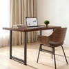 image:imageVEVOR Table Legs 291 H x 177 W Square Steel Furniture Legs Modular Design Easy Assembly 2204 lbs Max Load Heavy Duty for Home Office Desk Workbenches Dinner Bar Tables Set of 2 Black