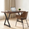 image:imageVEVOR Table Legs 295 H x 299 W Steel Furniture Legs Modular Design Easy Assembly 2204 lbs Max Load Heavy Duty for Home Office Desk Coffee Dinner Bar Tables Workbench2 PCS X Frame BlackBlack