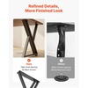 image:imageVEVOR Table Legs 295 H x 299 W Steel Furniture Legs Modular Design Easy Assembly 2204 lbs Max Load Heavy Duty for Home Office Desk Coffee Dinner Bar Tables Workbench2 PCS X Frame BlackBlack