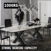 image:imageVEVOR Table Legs 295 H x 299 W Steel Furniture Legs Modular Design Easy Assembly 2204 lbs Max Load Heavy Duty for Home Office Desk Coffee Dinner Bar Tables Workbench2 PCS X Frame BlackBlack