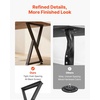image:imageVEVOR Table Legs 295 H x 299 W Steel Furniture Legs Modular Design Easy Assembly 2204 lbs Max Load Heavy Duty for Home Office Desk Coffee Dinner Bar Tables Workbench2 PCS X Frame BlackBlack