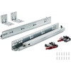 image:imageVEVOR Bottom Mount Drawer Slides 6 Pairs 15 Inch Heavy Duty Ball Bearing Soft Close Full Extension Steel Tracks Noiseless Guide Glides for Cabinet Kitchen Drawers with Locking 100 Lbs Capacity15inch