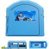image:imageVEVOR Inflatable Paint Booth 20 x 10 x 8 ft Portable Spray Booth with 480W750W Blowers Large Filter Cotton Changing Area Arched Roof Painting Tent for Bike Motorcycle and Furniture Blue