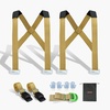 image:imageVEVOR Moving Straps 2Person Lifting and Moving System with 2 Harness Straps 2 LoadBearing amp 1 Handheld Adjustable Lifting Shoulder Move Furniture Appliances Mattresses