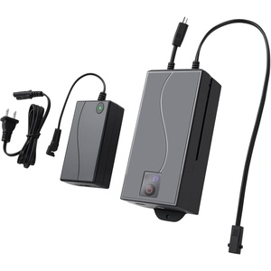 image:imageVEVOR 5000 mAh Battery Pack for Reclining Furniture with Adapter Rechargeable Recliner Battery Kit with Universal 2Pin Connector and LED Screen for Recliner Sectional Couch Sofa amp Lift Chair5000mAh Battery  Charger