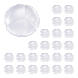 image:imageVEVOR Corner Protectors Baby Proofing 24 Pack Clear amp Transparent Table Corner Guards Covers for Baby Safety 134inch Depth 028inch Thickness Strong Adhesive Cushion for Furniture Sharp Edges