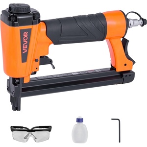 image:imageVEVOR Pneumatic Staple Gun 20 Gauge T50 Pneumatic Upholstery Stapler for 716 Crown 53258 Length Staples 70110 PSI Air Staple Gun for Woodworking Upholstering Fabric Crafts DIY Projectssmall