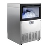 image:imageVEVOR Commercial Ice Maker Machine 120 lbs24H Ice Production 33 lbs Storage Bin 45 Cubes per Cycle Stainless Steel Under Counter amp Freestanding Ice Maker with LED Display for Home Bar Restaurant200lbs24H