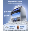 image:imageVEVOR Commercial Ice Maker Machine 120 lbs24H Ice Production 33 lbs Storage Bin 45 Cubes per Cycle Stainless Steel Under Counter amp Freestanding Ice Maker with LED Display for Home Bar Restaurant265Lbs24H