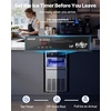 image:imageVEVOR Commercial Ice Maker Machine 120 lbs24H Ice Production 33 lbs Storage Bin 45 Cubes per Cycle Stainless Steel Under Counter amp Freestanding Ice Maker with LED Display for Home Bar Restaurant100lbs24HBullet Ice