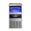 image:imageVEVOR Commercial Ice Maker Machine 120 lbs24H Ice Production 33 lbs Storage Bin 45 Cubes per Cycle Stainless Steel Under Counter amp Freestanding Ice Maker with LED Display for Home Bar Restaurant150Lbs24HDual Water Inlet