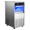 image:imageVEVOR Commercial Ice Maker Machine 120 lbs24H Ice Production 33 lbs Storage Bin 45 Cubes per Cycle Stainless Steel Under Counter amp Freestanding Ice Maker with LED Display for Home Bar Restaurant100lbs24HBullet Ice