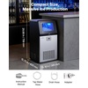 image:imageVEVOR Commercial Ice Maker Machine 120 lbs24H Ice Production 33 lbs Storage Bin 45 Cubes per Cycle Stainless Steel Under Counter amp Freestanding Ice Maker with LED Display for Home Bar Restaurant100 Lbs24H