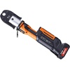 image:imageVEVOR Press Tool 18V Electric Pipe Crimping Tool for 12 34 1 Copper Pipes 24KN Press Tool Kit Compatible with ProPress  with 3 Press Jaws 2pcs 18V 2AH Battery Fast Charger amp Carrying CaseStandard Size