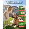 image:imageVEVOR Artificial Grass 10 x 3 ft Fake Grass Turf Rug 06 in Pile Height Realistic Synthetic Lawn Carpet Roll Mat Easy Clean Drainage Holes for Patio Garden Balcony Outdoor Indoor Decor Green65 x 10 FT