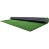 image:imageVEVOR Artificial Grass 10 x 3 ft Fake Grass Turf Rug 06 in Pile Height Realistic Synthetic Lawn Carpet Roll Mat Easy Clean Drainage Holes for Patio Garden Balcony Outdoor Indoor Decor Green12 x 7 FT