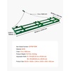 image:imageVEVOR Drag Harrow 48 x 20 in TowBehind Driveway Grader with Adjustable Width amp 50lbs Load Capacity Heavy Duty Lawn Leveling Rake Galvanized Steel Gravel Driveway Drag Fits ATVs UTVs Tractors8 FT Green