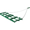 image:imageVEVOR Drag Harrow 48 x 20 in TowBehind Driveway Grader with Adjustable Width amp 50lbs Load Capacity Heavy Duty Lawn Leveling Rake Galvanized Steel Gravel Driveway Drag Fits ATVs UTVs Tractors6 FT Green