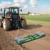 image:imageVEVOR Drag Harrow 48 x 20 in TowBehind Driveway Grader with Adjustable Width amp 50lbs Load Capacity Heavy Duty Lawn Leveling Rake Galvanized Steel Gravel Driveway Drag Fits ATVs UTVs Tractors6 FT Green