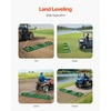 image:imageVEVOR Drag Harrow 48 x 20 in TowBehind Driveway Grader with Adjustable Width amp 50lbs Load Capacity Heavy Duty Lawn Leveling Rake Galvanized Steel Gravel Driveway Drag Fits ATVs UTVs Tractors8 FT Green