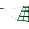 image:imageVEVOR Drag Harrow 48 x 20 in TowBehind Driveway Grader with Adjustable Width amp 50lbs Load Capacity Heavy Duty Lawn Leveling Rake Galvanized Steel Gravel Driveway Drag Fits ATVs UTVs Tractors8 FT Green
