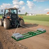 image:imageVEVOR Drag Harrow 48 x 20 in TowBehind Driveway Grader with Adjustable Width amp 50lbs Load Capacity Heavy Duty Lawn Leveling Rake Galvanized Steel Gravel Driveway Drag Fits ATVs UTVs Tractors8 FT Green