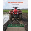 image:imageVEVOR Drag Harrow 48 x 20 in TowBehind Driveway Grader with Adjustable Width amp 50lbs Load Capacity Heavy Duty Lawn Leveling Rake Galvanized Steel Gravel Driveway Drag Fits ATVs UTVs Tractors6 FT Green
