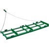 image:imageVEVOR Drag Harrow 48 x 20 in TowBehind Driveway Grader with Adjustable Width amp 50lbs Load Capacity Heavy Duty Lawn Leveling Rake Galvanized Steel Gravel Driveway Drag Fits ATVs UTVs Tractors6 FT Green