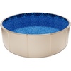 image:imageVEVOR 24ft Round Above Ground Pool Liner Overlap Pool Liners Standard Gauge Vinyl 48to54inch Wall Height Designed for Steel Sided AboveGround Swimming PoolsRound