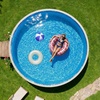 image:imageVEVOR 24ft Round Above Ground Pool Liner Overlap Pool Liners Standard Gauge Vinyl 48to54inch Wall Height Designed for Steel Sided AboveGround Swimming PoolsRound