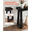 image:imageVEVOR 36 in Console Table Modern Desk Behind The Couch Wooden Rectangle Entrance Desk Narrow Long Sofa Table Accent Stand Ideal for Hallway Bedroom Living Room Foyer Easy Assembly BlackBlack