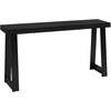 image:imageVEVOR 36 in Console Table Modern Desk Behind The Couch Wooden Rectangle Entrance Desk Narrow Long Sofa Table Accent Stand Ideal for Hallway Bedroom Living Room Foyer Easy Assembly BlackBlack
