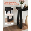 image:imageVEVOR 36 in Console Table Modern Desk Behind The Couch Wooden Rectangle Entrance Desk Narrow Long Sofa Table Accent Stand Ideal for Hallway Bedroom Living Room Foyer Easy Assembly BlackBlack