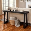 image:imageVEVOR 36 in Console Table Modern Desk Behind The Couch Wooden Rectangle Entrance Desk Narrow Long Sofa Table Accent Stand Ideal for Hallway Bedroom Living Room Foyer Easy Assembly BlackBlack