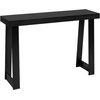 image:imageVEVOR 36 in Console Table Modern Desk Behind The Couch Wooden Rectangle Entrance Desk Narrow Long Sofa Table Accent Stand Ideal for Hallway Bedroom Living Room Foyer Easy Assembly BlackBlack