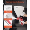 image:imageVEVOR 3Piece Air Spray Gun Kit Professional Auto Paint Spray Gun Set with 3 Nozzles 11418mm 3 Cups amp Air Regulator Gravity Feed Automotive Paint Sprayer for Primer Topcoat amp TouchUp1 Pcs Texture Spray Gun