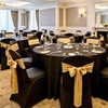 image:imageVEVOR Chair Covers Polyester Spandex Chair Cover Stretch Slipcovers for Wedding Party Dining Banquet FlatFront Chair Covers Whitea 53PCSBlacka