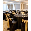 image:imageVEVOR Chair Covers Polyester Spandex Chair Cover Stretch Slipcovers for Wedding Party Dining Banquet FlatFront Chair Covers Whitea 53PCSBlackb
