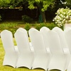 image:imageVEVOR Chair Covers Polyester Spandex Chair Cover Stretch Slipcovers for Wedding Party Dining Banquet FlatFront Chair Covers Whitea 53PCSIvorybeige