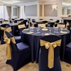 image:imageVEVOR Chair Covers Polyester Spandex Chair Cover Stretch Slipcovers for Wedding Party Dining Banquet FlatFront Chair Covers Whitea 53PCSNavy Bluea