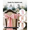 image:imageVEVOR Chair Covers Polyester Spandex Chair Cover Stretch Slipcovers for Wedding Party Dining Banquet FlatFront Chair Covers Whitea 53PCSRose Gold