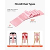 image:imageVEVOR Chair Covers Polyester Spandex Chair Cover Stretch Slipcovers for Wedding Party Dining Banquet FlatFront Chair Covers Whitea 53PCSRose Gold
