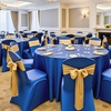 image:imageVEVOR Chair Covers Polyester Spandex Chair Cover Stretch Slipcovers for Wedding Party Dining Banquet FlatFront Chair Covers Whitea 53PCSRoyal Bluea