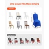 image:imageVEVOR Chair Covers Polyester Spandex Chair Cover Stretch Slipcovers for Wedding Party Dining Banquet FlatFront Chair Covers Whitea 53PCSRoyal Bluea