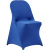 image:imageVEVOR Chair Covers Polyester Spandex Chair Cover Stretch Slipcovers for Wedding Party Dining Banquet FlatFront Chair Covers Whitea 53PCSRoyal Bluec