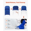 image:imageVEVOR Chair Covers Polyester Spandex Chair Cover Stretch Slipcovers for Wedding Party Dining Banquet FlatFront Chair Covers Whitea 53PCSRoyal Bluec