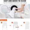 image:imageVEVOR Chair Covers Polyester Spandex Chair Cover Stretch Slipcovers for Wedding Party Dining Banquet FlatFront Chair Covers Whitea 53PCSWhite