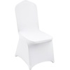 image:imageVEVOR Chair Covers Polyester Spandex Chair Cover Stretch Slipcovers for Wedding Party Dining Banquet FlatFront Chair Covers Whitea 53PCSWhiteb