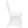 image:imageVEVOR Chair Covers Polyester Spandex Chair Cover Stretch Slipcovers for Wedding Party Dining Banquet FlatFront Chair Covers Whitea 53PCSWhiteb